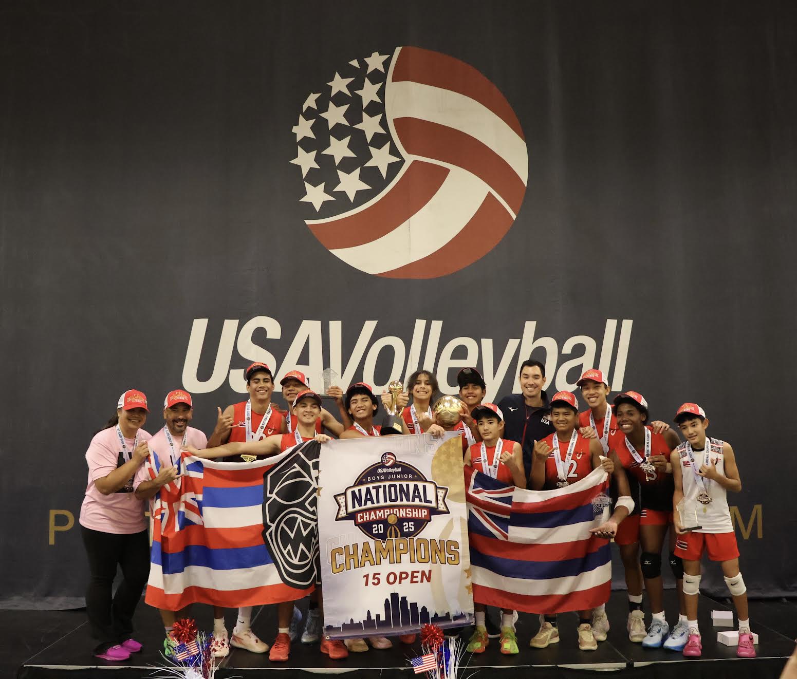 Hawaiian Style Volleyball Club earns national championship title